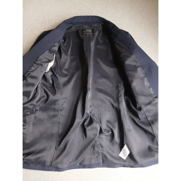 J Crew Blazer 10 Parke Navy Single Button Academia Capsule Preppy Norm Peake - Picture 13 of 16